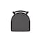Holland Bar Stool Co 25" Low Back Swivel Counter Stool, Pewter Finish, Canter Storm Seat 41125PW004 - alternate 4